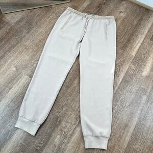 Vince Drawstring Waist Joggers Jogger Pants Beige